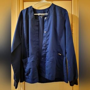 Grey's Anatomy Navy Scrub Jacket